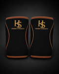 Hidden strength knee sleeves